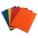 Eagle Plastic Pocket Folder, Heavy Duty with 2 Pockets, Letter Size, Assorted Colors, Pack of 6 (2-Pocket Folder)