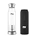 MIU COLOR 22 oz Glass Water Bottle - BPA and PVC and Lead Free with Tea Infuser and Nylon Sleeve