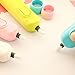 Ioffersuper Electric Eraser Automatic School Supplies Stationery Child Day Gift Blue