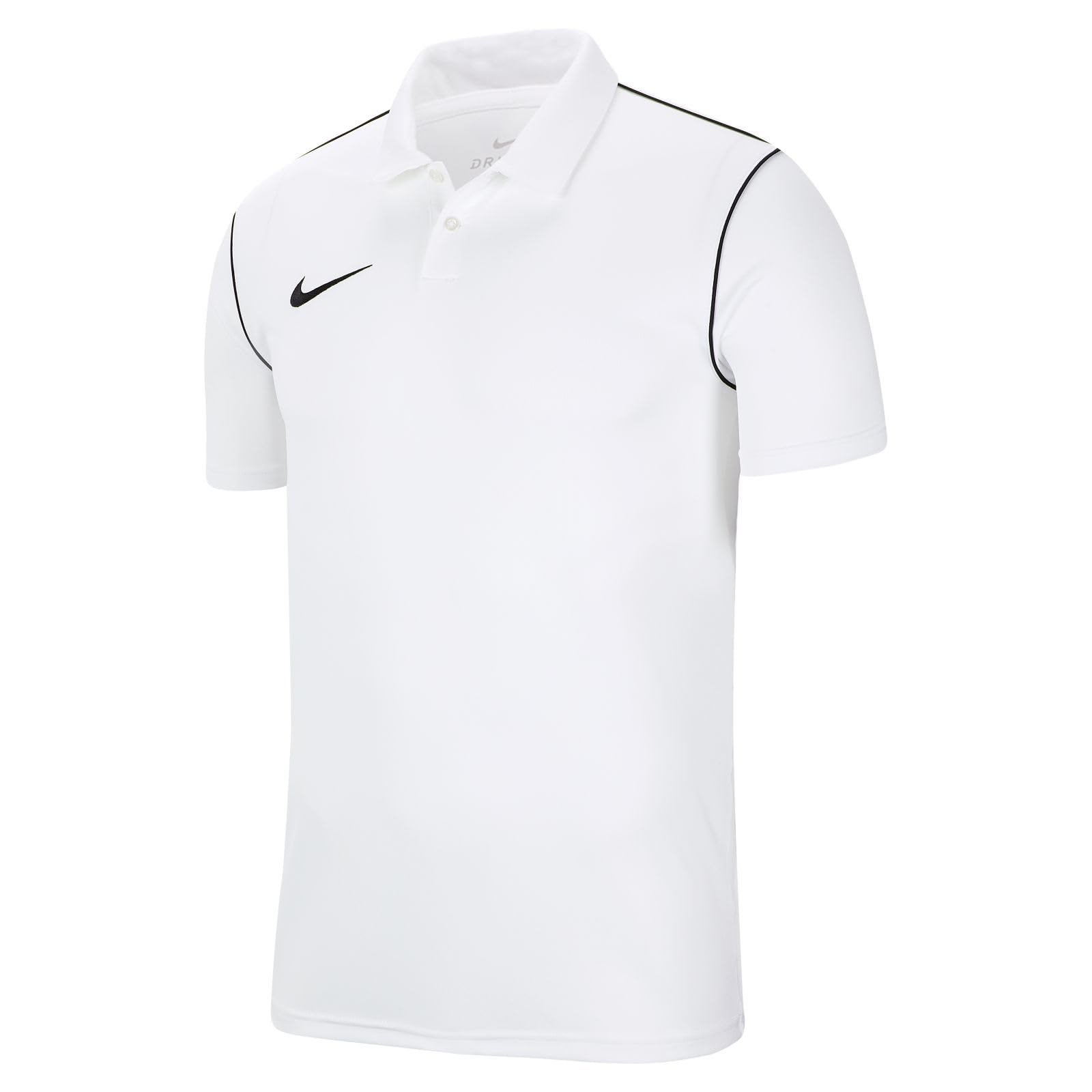 NIKE Mens Dri-fit Park Polo Shirt, White, M EU