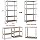 Yaheetech Heavy Duty 5 Tier Metal Garage Shelving Unit Boltless Storage ...