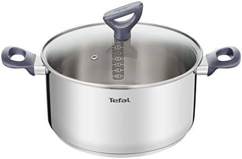 DAILYCOOK Faitout 24 cm Inox + Couvercle Tous Feux Dont Induction - Cuisine A Vivre DAILYCOOK Faitout 24 cm Inox + Couvercle Tous Feux Dont Induction