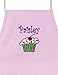 Personalized Children's Apron with Embroidered Name and Multiple Designs to Choose From
