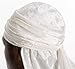 Velvet Durag Doo Du Rag – White Colored Mane Du-rag Cap Hat For Women Or Men XL XXL Long Thick Color 360 540 Designer Gay