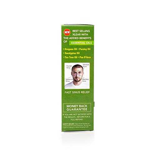 Xlear Rescue Nasal Spray, Natural Saline Nasal Spray with Xylitol