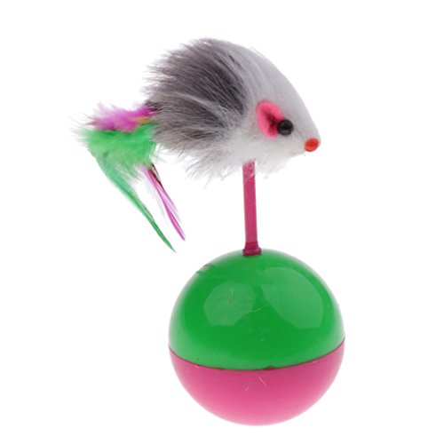 New Homyl 5pcs Chat Jouets Souris En Peluche Roly Poly Jeu