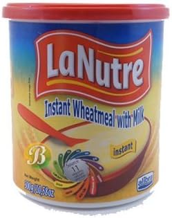 Lanutre Instant Wheatmeal / Farinha Lactea 300grs 4 Pack