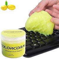 Keyboard Cleaner Universal Cleaning Gel for PC Tablet Laptop Keyboards, Car Vents, Cameras, Printers, Calculators from ColorCoral 160G