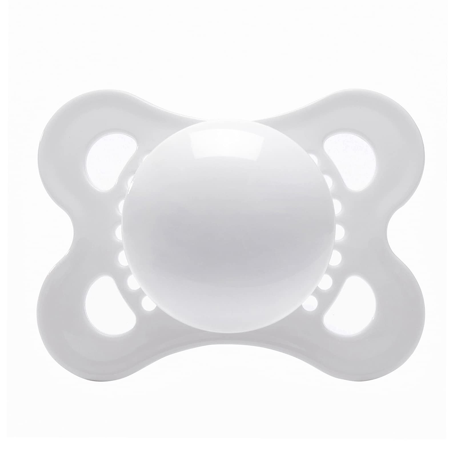 LittleForBig Bigshield Generation-3 Single Adult Sized Pacifier White