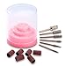 48 Holes Nail Drill Bits Holder Stand Organizer Manicure Box Displayer + 1 Set of 6pcs Electric Nail Drill Bits