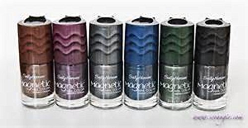 Lot of 7 Sally Hansen Magnetic Polish No Repeat Colors Fingernail Polish