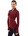 Patty Women's Cowl Neck Long Sleeve Ruched Sides Stretch Pullover Top