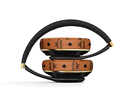 Beats Studio Earpad Replacement,Cypher.V Ear Cushion Pads Cover Compatible with Beats Studio 2.0 Wireless/Wired and Studio 3.0 Over Ear Headphones by Dr.DRE1 Pair- (Brown Floral)