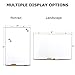 Magnetic Writeboard 24X36 Dry Erase Board Hanging & Wall Mounted Whiteboard S Aluminium Frame Message Boards for Home, School, Office, Kitchen