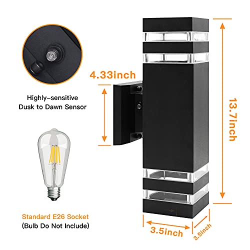 Tsiun Outdoor Wall Lights,Outdoor Light Fixture Exterior Light Fixture