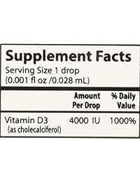 Super Daily D3 – Liquid Vitamina D (1000IU), 1, 1
