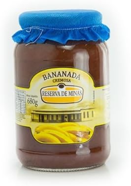 Reserva de Minas - Natural Banana Bliss - 23.98oz (PACK OF 01) | Bananada Cremosa - 680g