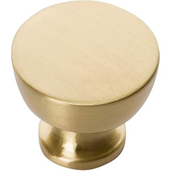 Southern Hills Satin Brass Cabinet Knobs Pack Of 5 Brushed