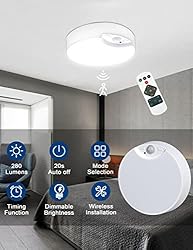 Nouscan Battery Operated Motion Sensor Ceiling