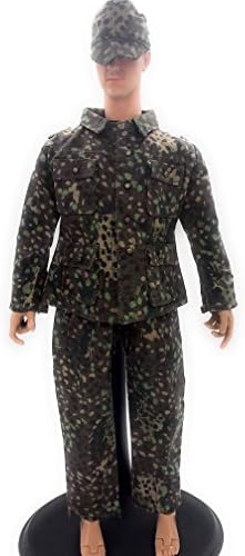 Military Figure Clothing-1:6 WWII German Soldier Camouflage 02 Accessories Fit 12 Inch Action Figure