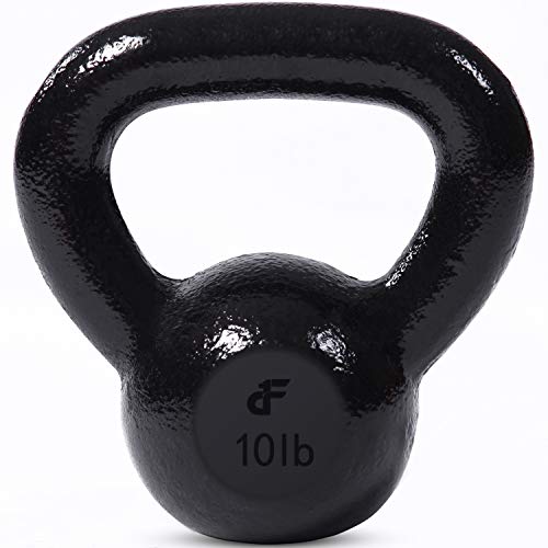 Kettlebell-Weights-Cast-Iron-by-Day-1-Fitness--11-Sizes-Available-5-60-Pounds-Ballistic-Exercise-Core-Strength-Functional-Fitness-and-Weight-Training-Set-Free-Weight-Equipment-Accessories
