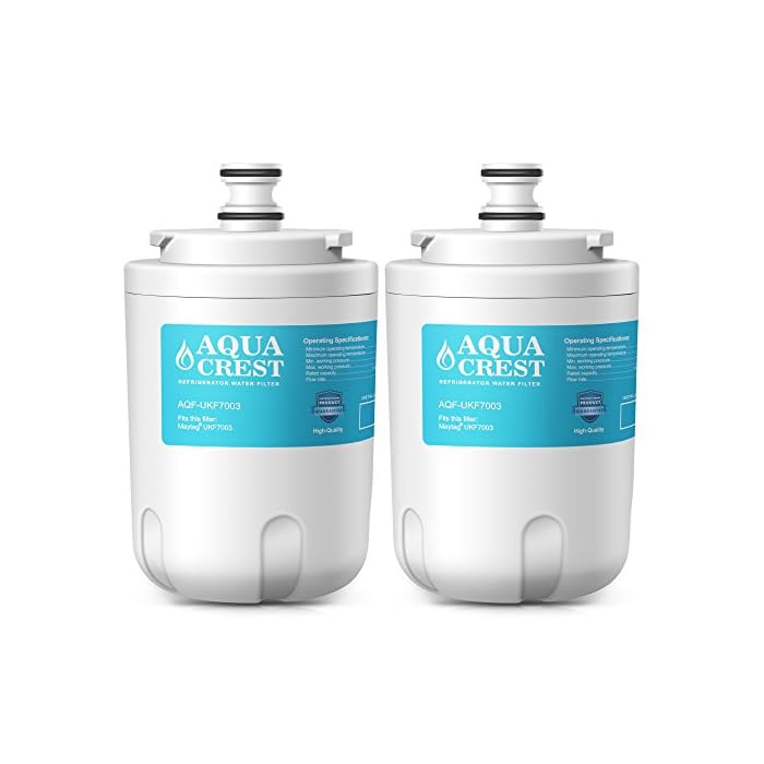 AquaCrest UKF7003 Refrigerator Water Filter Replacement Maytag UKF7003
