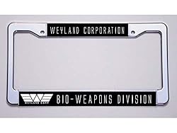 License Plate Holder for Aliens Fans for Weyland