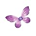 HearthSong® LED Light-Up Twinkling Fairy Wings - Dress Up Costume Accessories for Kids - 28 x 18 - Pink