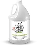 Skout's Honor Professional Strength, All-Natural Pet Stain & Odor Remover - Non-Toxic, Biodegradable, and Eco-Friendly - Destroys Stinky Odor Molecules On Contact - 128-Ounce Bottle