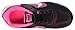 NIKE Kids' Revolution 3 Running Shoe (PSV), Black/Metallic Silver/Hyper Pink/White, 11 M US Little Kid