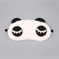 ujixian Cute Panda Sleeping Face Eye Mask Blindfold Shade Traveling Sleep Eye Aid (#4)