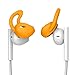 VOJO RABBIT, iPhone Sleeve 6s Apple Earpods Cover  [Orange & Clear](2 Pairs) Sweat & Water Proof Earpods Cover Earbuds Keeper, Earphones Hook Grips for iPhone Sleeve 6 6s plus 5s 5 se 5c, Cool Gadget