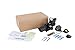 Beileshi 3-in-1 Useful 2.5-10x40 Tactical Rifle Scope Dual Illuminated Mil-dot with Red Laser w/ Rail Mount & 4 Reticle Green / Red Dot Sight