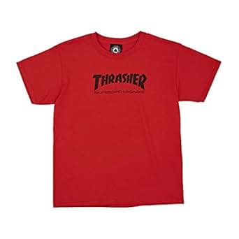 Amazon.com: Thrasher T-Shirts Child T-Shirt - Red: Clothing