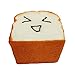 buytra 3 Pack Slow Rise Squishy Charms, Emoji Toast