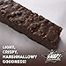 Ooh Snap Nutrition Gluten Free Crispy Protein Bar, Natural and Artificial Double Chocolate Chunk Flavors – 7 Count Boxthumb 4