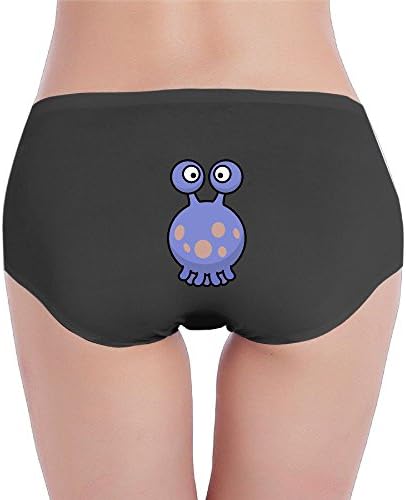 Lasong Floating Alien Women's Low-waisted Panties S Black