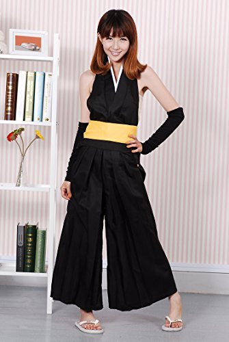 Bleach Soi Fon The Secret Remote Squad Kimono Uniform Cosplay Costume - Image 3