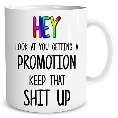 Promotion Gift Promotion Mug Office Leaving Gifts Funny Mug Friend Colleague Coworker Gift New Job Gift Congratulations Gift WSDMUG1490