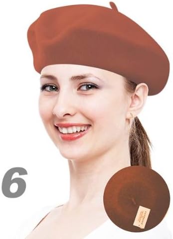 True Wool Beret Copper For Women