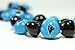 NFL Carolina Panthers Go Nuts Kukui Nut Lei Necklace