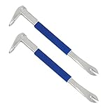 Estwing PC300G (2) 12-inch Pro Claw Drop Forged Steel Nail Pullers with Grip