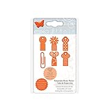 Tonic Studios Keepsake Book Maker Tabs and Paperclips Craft Die Set, Stainless Steel, Grey, Small