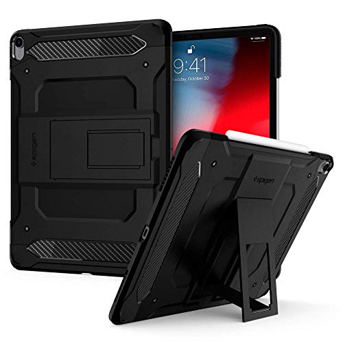 Spigen Tough Armor Tech Compatible con iPad Pro 12.9 (2018) Funda - Negro