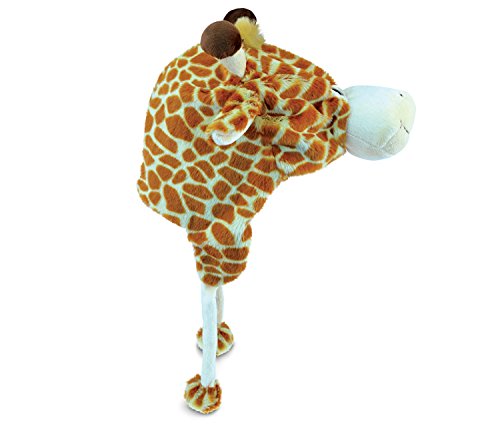 Puzzled Giraffe Super-Soft Stuffed Plush hat Cuddly Animal Toy