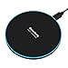 Wemelody Wireless Charger,10W Fast Wireless Charger Charging Pad for Galaxy S9/S9 Plus Note 8/5 S8/S8 Plus S7/S7 Edge S6 Edge Plus, 5W Standard Charge for iPhone X 8/8 Plus and All Qi Enabled Phones