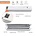 Vacuum Sealer, FIGROL Food Sealer Machines One-button Vacuum Sealing System for Household Commercial Use of Food Preservation with Gift Vacuum Bag