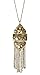 SPUNKYsoul New! Long Boho Mystic Fringe Necklace for Women in Gold and Silver Collection