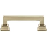 Atlas Homewares Erika Pull 3 Inch (c-c) Warm Brass