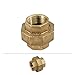 Supply Giant 1 Inch Union for 125 Lb Applications, with Female Threaded Connects Two Pipes, Brass Construction, Higher Corrosion Resistance Economical & Easy to Install, 15